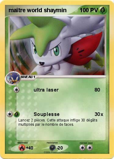 Pokemon maître world shaymin