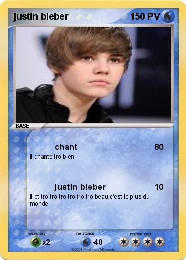Pokemon justin bieber