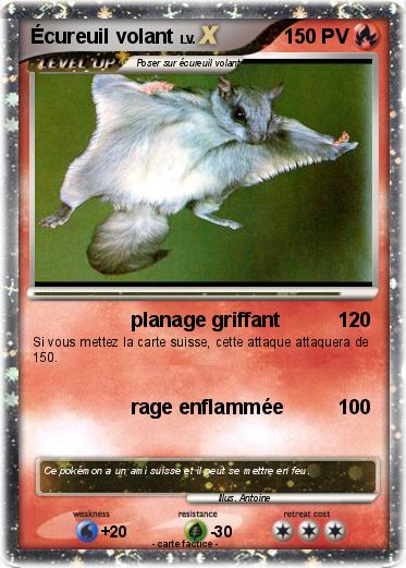 Pokemon Écureuil volant