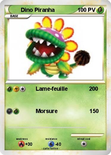 Pokemon Dino Piranha