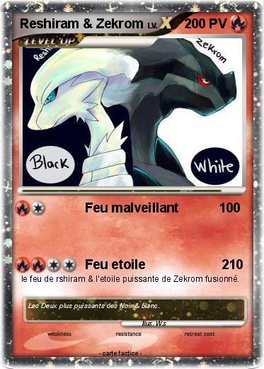 Pokemon Reshiram & Zekrom