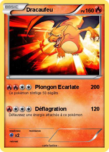 Pokemon Dracaufeu