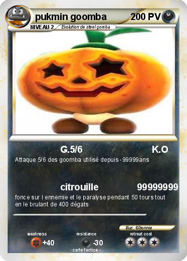 Pokemon pukmin goomba
