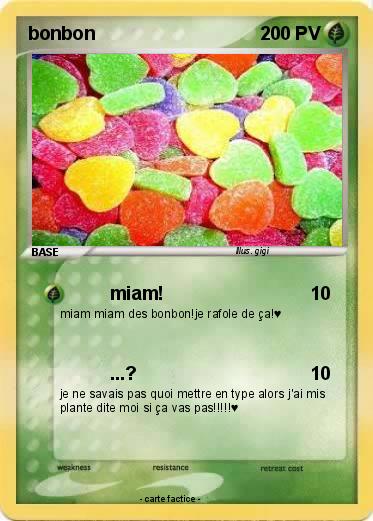 Pokemon bonbon