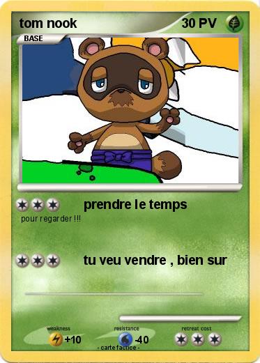 Pokemon tom nook