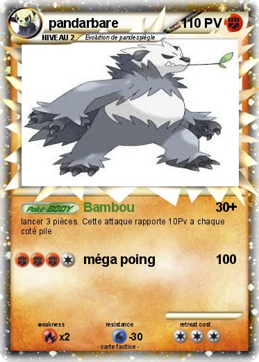 Pokemon pandarbare