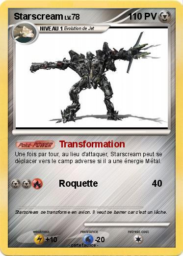 Pokemon Starscream
