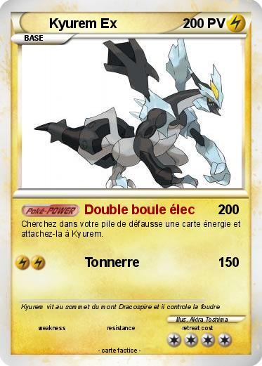 Pokemon Kyurem Ex