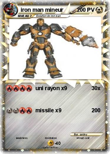 Pokemon iron man mineur