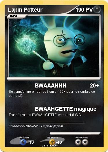 Pokemon Lapin Potteur