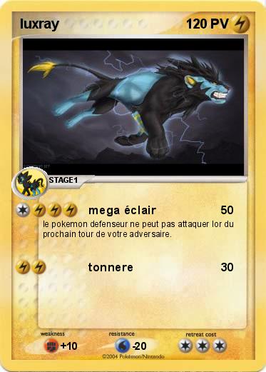 Pokemon luxray
