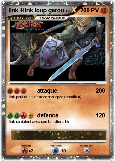 Pokemon link +link loup garou