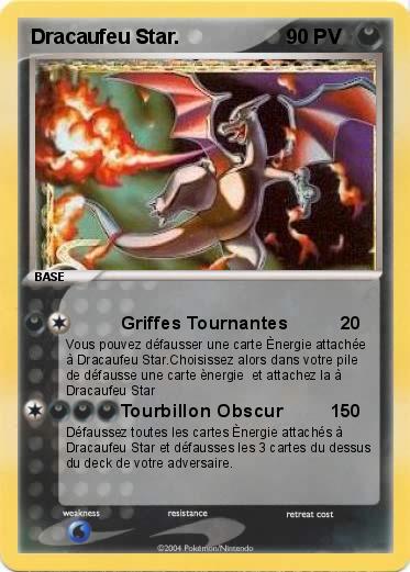 Pokemon Dracaufeu Star.