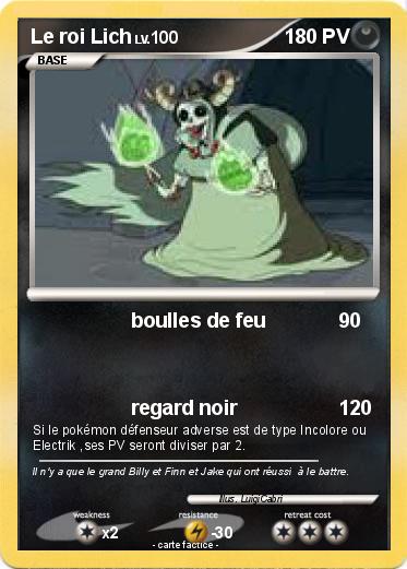 Pokemon Le roi Lich