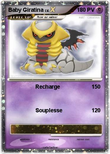 Pokemon Baby Giratina