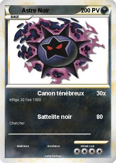Pokemon Astre Noir