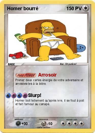 Pokemon Homer bourré