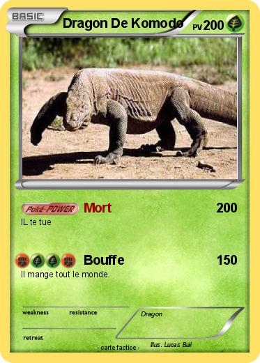 Pokemon Dragon De Komodo