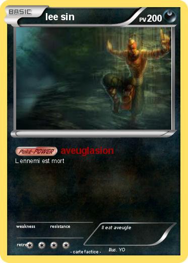 Pokemon lee sin