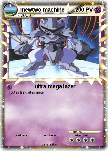 Pokemon mewtwo machine