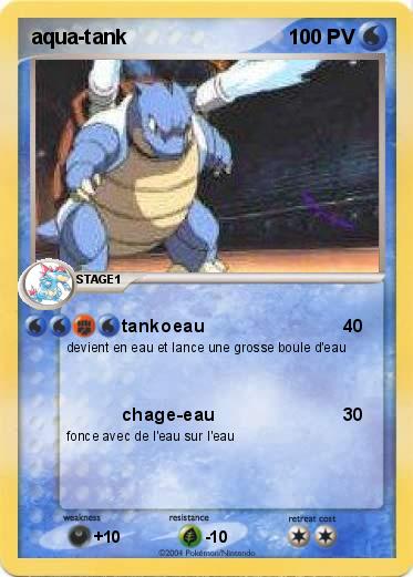 Pokemon aqua-tank