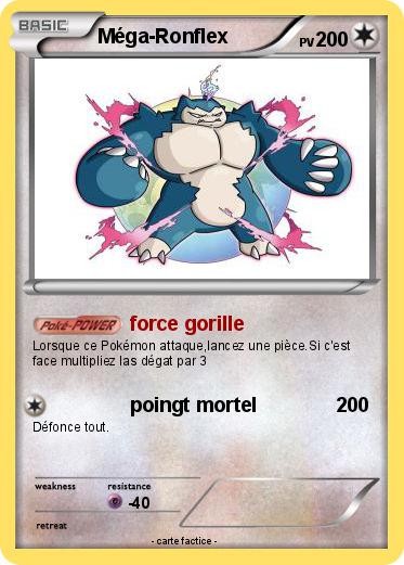 Pokemon Méga-Ronflex