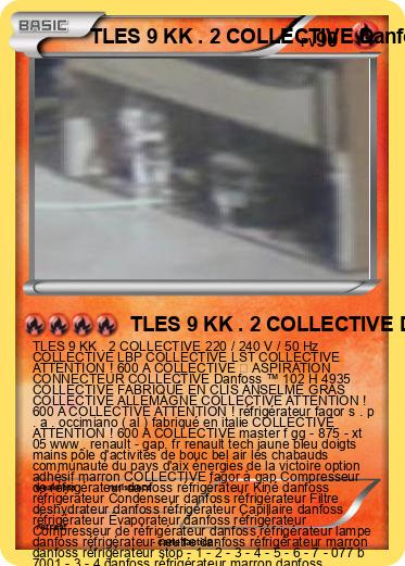 Pokemon TLES 9 KK . 2 COLLECTIVE Danfoss ™