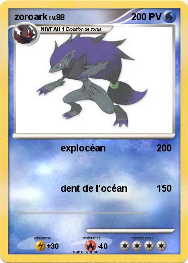 Pokemon zoroark