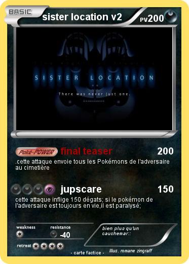Pokemon sister location v2