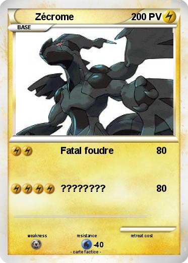 Pokemon Zécrome