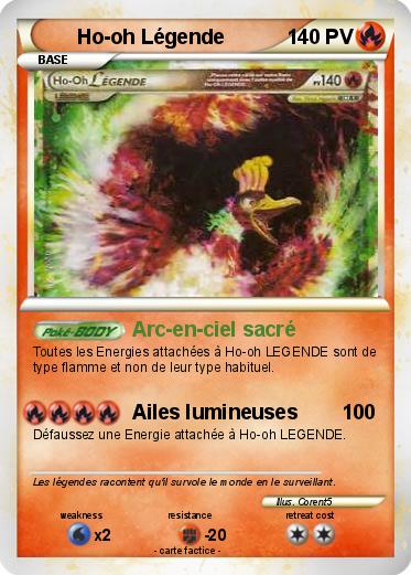 Pokemon Ho-oh Légende