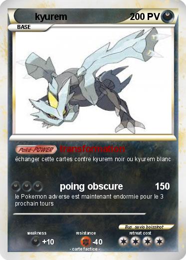Pokemon kyurem