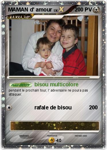 Pokemon MAMAN d' amour