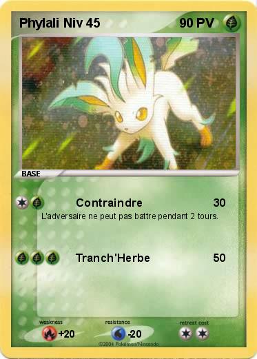 Pokemon Phylali Niv 45