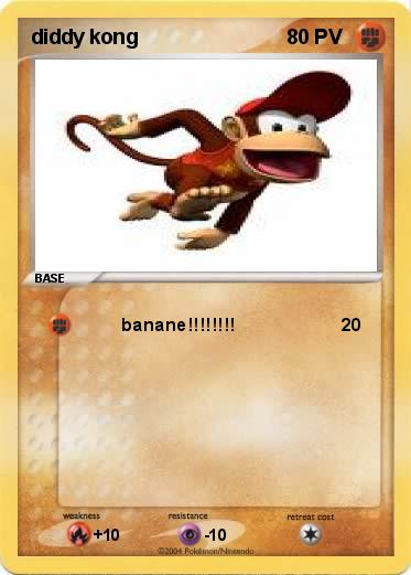 Pokemon diddy kong