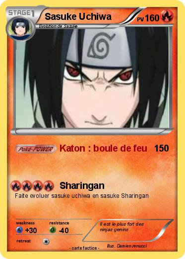 Pokemon Sasuke Uchiwa