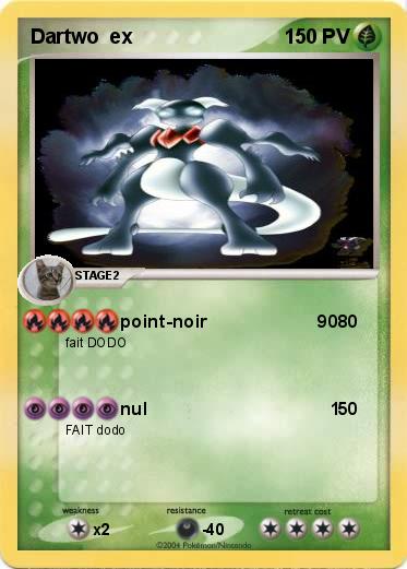 Pokemon Dartwo  ex