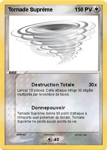 Pokemon Tornade Suprème
