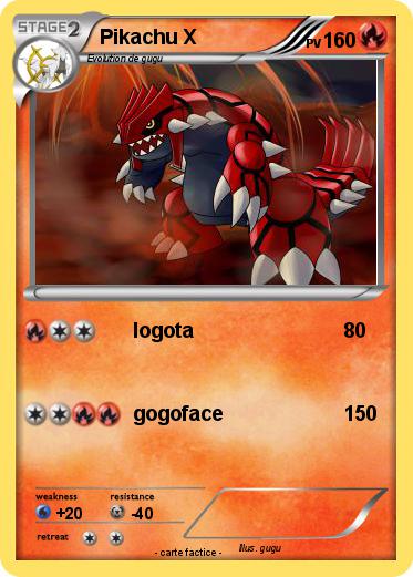 Pokemon Pikachu X
