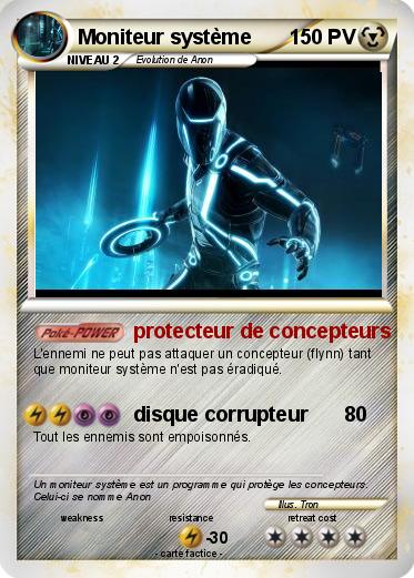 Pokemon Moniteur système