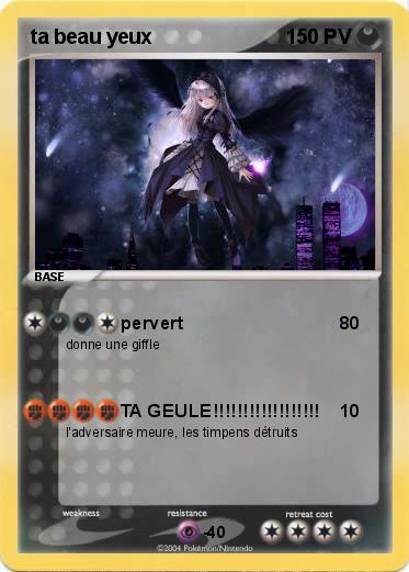 Pokemon ta beau yeux