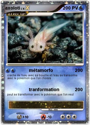 Pokemon axoloti