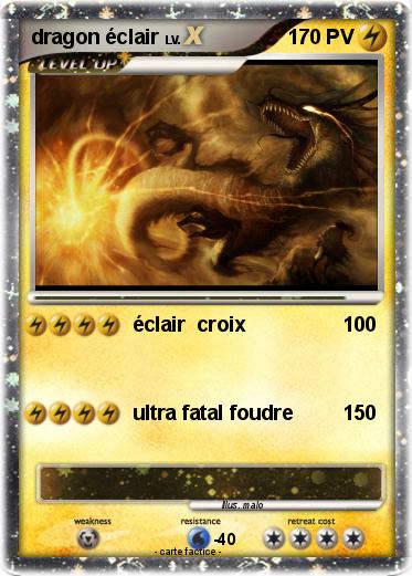 Pokemon dragon éclair