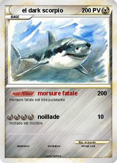 Pokemon el dark scorpio