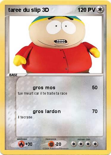 Pokemon taree du slip 3D