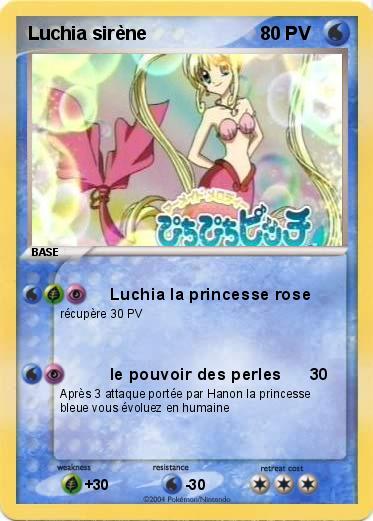 Pokemon Luchia sirène