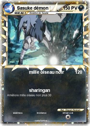 Pokemon Sasuke démon