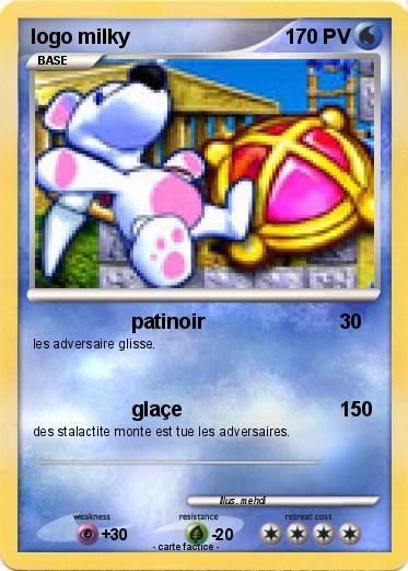 Pokemon logo milky