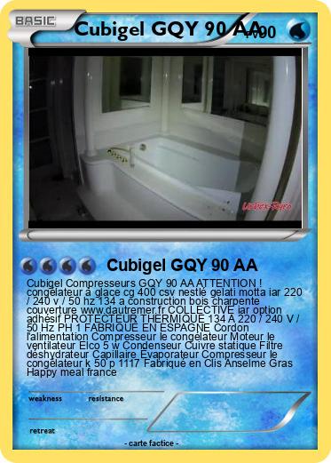 Pokemon Cubigel GQY 90 AA