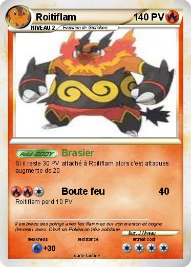 Pokemon Roitiflam